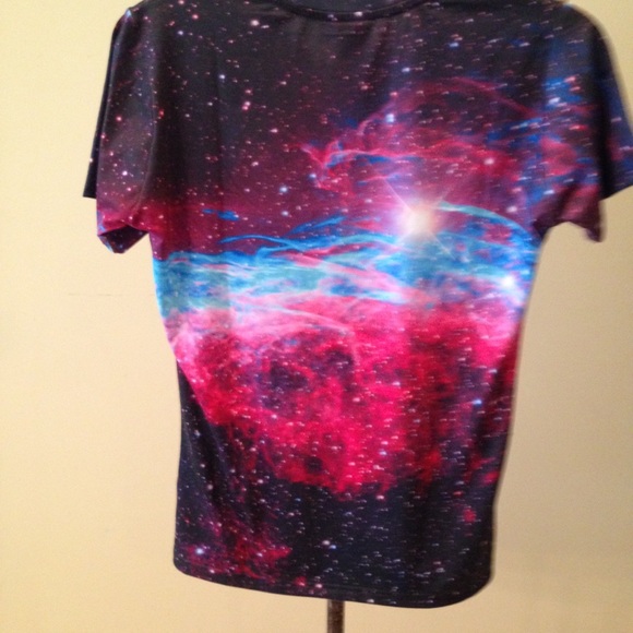 COSMIC T-shirt kitty pizza taco ladies size L - Picture 2 of 7